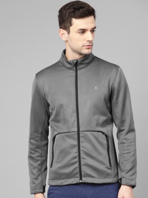 [Size M] HRX by Hrithik Roshan Full Sleeve Solid Men Jacket