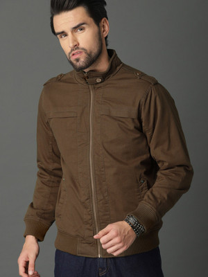 Roadster full sleeve hotsell solid men's jacket