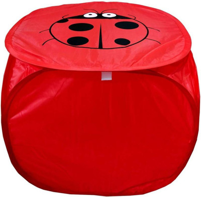 LooMantha 30 L Red Laundry Bag(Polyester)