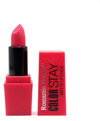 

Romantic Beauty Color Stay Matte Lipstick -RUM PINKY HOT(Rum Pinky Hot (pink ))
