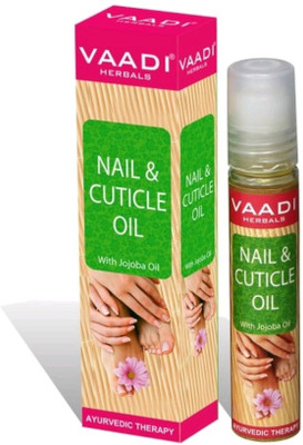 

Vaadi Herbals Nail & Cuticle Oil with Jojoba Oil(10 ml, Set of 1)