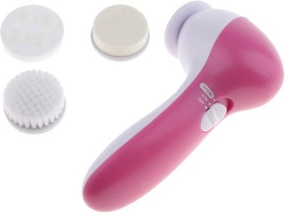 Right Traders 4 in 1 Electric Facial Cleansing Spin Brush Skin Care Massager Scrubber (Pack of 2) facial Body Facial Massager combo smooth Skin face beauty Massager care electric machine for women electronic roller Electric Massager(Multicolor)