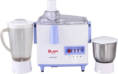 

QUBA JM-75 JUICER MIXER GRINDER 500 W, with 2 JARS 500 Juicer Mixer Grinder(White, 2 Jars)