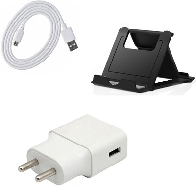 DAKRON Wall Charger Accessory Combo for Honor 10 Lite(White)