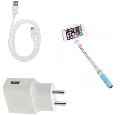 DAKRON Wall Charger Accessory Combo for Honor 10 Lite(White)