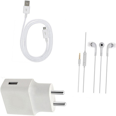 DAKRON Wall Charger Accessory Combo for Honor 10 Lite(White)