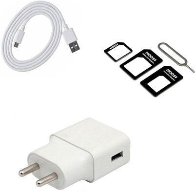 DAKRON Wall Charger Accessory Combo for Honor 10 Lite(White)