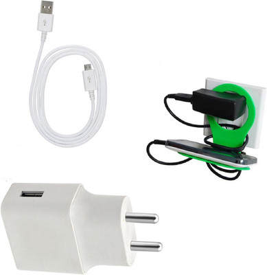 DAKRON Wall Charger Accessory Combo for Honor 10 Lite(White)