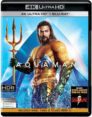 

Aquaman (4K UHD & HD) (2-Disc)(4K(UHD) Blu-ray English)