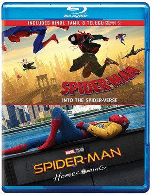

Spider-Man 2 Movies Collection - Spider-Man: Into the Spider-Verse + Spider-Man: Homecoming (2-Disc)(Blu-ray English)