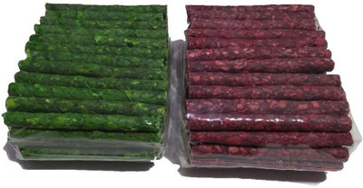 

SAWAY Twisted & Healthy Chew Sticks Mint & Mutton Flavor With Calcium Treat (1+1kg) Mutton, Mint Dog Chew(2 kg, Pack of 2)