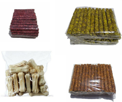 

SAWAY Twisted Digestible Calcium Dog Chew Food & Sticks Munchy Chicken Flavour 500gm, Munchy Mutton Flavour 500gm, Munchy Mint Flavour 500gm(Pack of 2 Kg) Chicken Dog Chew(2 kg, Pack of 1)
