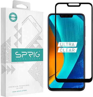 Sprig Edge To Edge Tempered Glass for Asus Zenfone Max M2(Pack of 1)