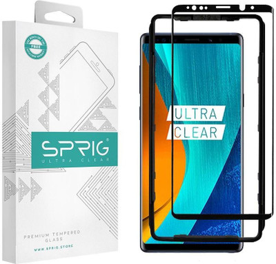 Sprig Tempered Glass Guard for Samsung Galaxy Note 9(Pack of 1)