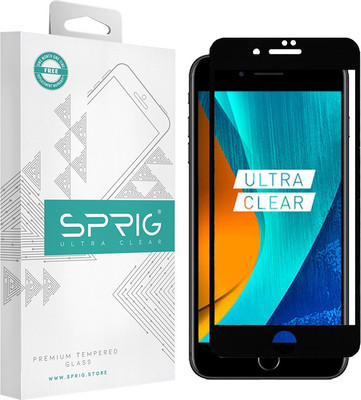 Sprig Edge To Edge Tempered Glass for Apple iPhone 7 Plus, Apple iPhone 8 Plus(Pack of 1)