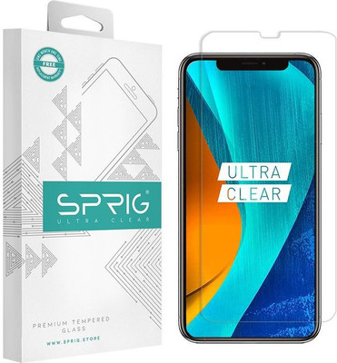 Sprig Tempered Glass Guard for Apple iPhone XR(Pack of 1)