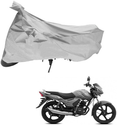 AutoRetail Two Wheeler Cover for Universal For Bike(Silver)