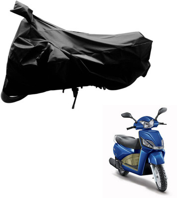AutoRetail Two Wheeler Cover for Mahindra(Gusto, Black)