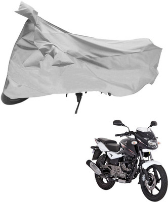 AutoRetail Two Wheeler Cover for Universal For Bike(Silver)