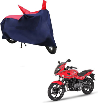 AutoRetail Two Wheeler Cover for Bajaj(Pulsar 220 DTS-i, Red, Blue)