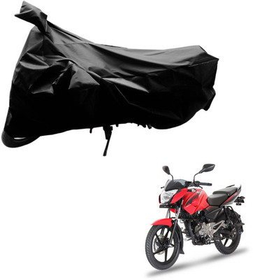 AutoRetail Two Wheeler Cover for Bajaj(Pulsar 135 LS DTS-i, Black)