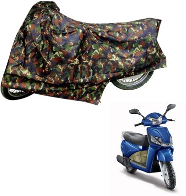 AutoRetail Two Wheeler Cover for Mahindra(Gusto, Multicolor)