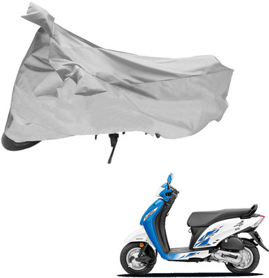 AutoRetail Two Wheeler Cover for Honda(Activa i, Silver)