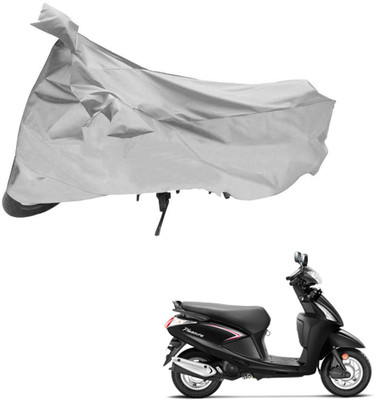 AutoRetail Two Wheeler Cover for Universal For Bike(Silver)