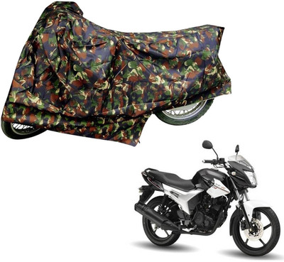 AutoRetail Two Wheeler Cover for Yamaha(SZ R, Multicolor)