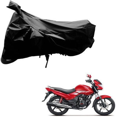 AutoRetail Two Wheeler Cover for Hero(Achiever, Black)