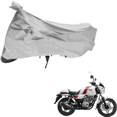 AutoRetail Two Wheeler Cover for Bajaj(V 150, Silver)