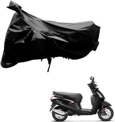 AutoRetail Two Wheeler Cover for Hero(Pleasure, Black)