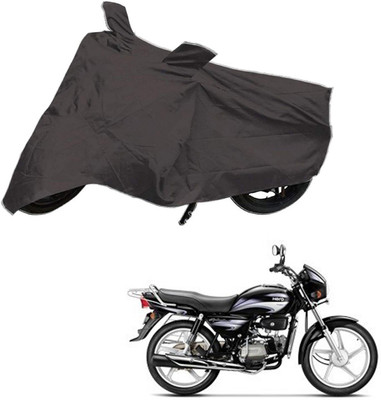 AutoRetail Two Wheeler Cover for Hero(Splendor Plus, Grey)