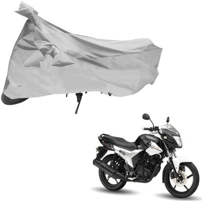 AutoRetail Two Wheeler Cover for Yamaha(SZ R, Silver)