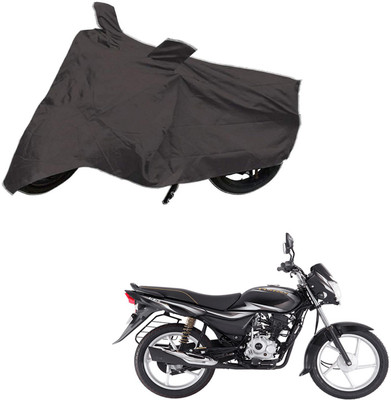 AutoRetail Two Wheeler Cover for Bajaj(Platina 100 DTS-i, Grey)