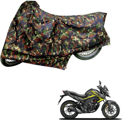 AutoRetail Two Wheeler Cover for Honda(CB Hornet 160, Multicolor)