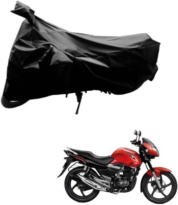 AutoRetail Two Wheeler Cover for Suzuki(GS 150R, Black)