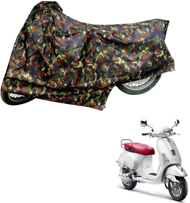 AutoRetail Two Wheeler Cover for Piaggio(Piaggio Vespa, Multicolor)
