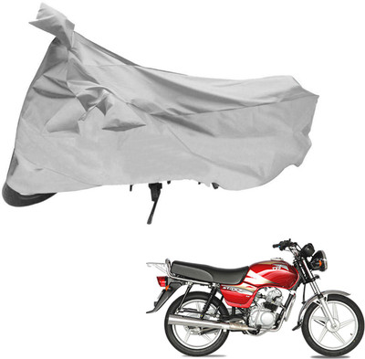 AutoRetail Two Wheeler Cover for TVS(Star, Silver)