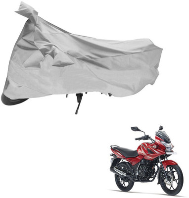 AutoRetail Two Wheeler Cover for Bajaj(Discover 150 f, Silver)