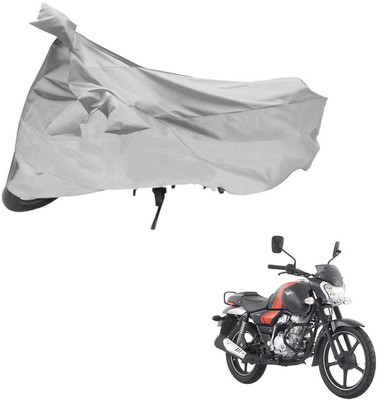 AutoRetail Two Wheeler Cover for Bajaj(V 150, Silver)