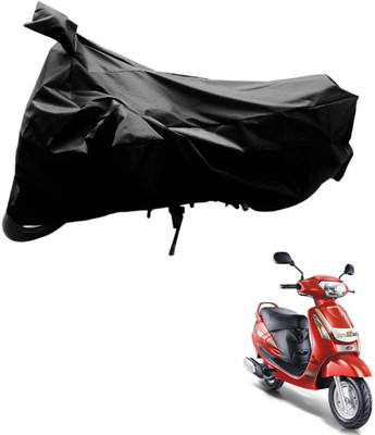AutoRetail Two Wheeler Cover for Mahindra(Duro DZ, Black)