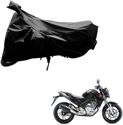 AutoRetail Two Wheeler Cover for Honda(CB Twister, Black)