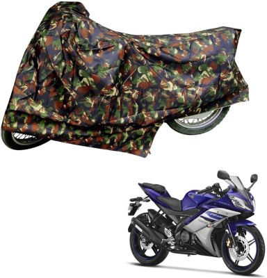 AutoRetail Two Wheeler Cover for Yamaha(YZF R15 S, Multicolor)