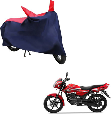 AutoRetail Two Wheeler Cover for TVS(Phoenix 125, Red, Blue)