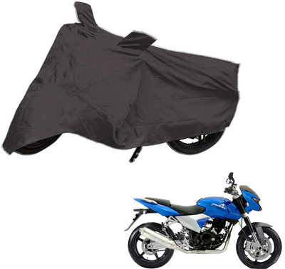 AutoRetail Two Wheeler Cover for Bajaj(Pulsar 150 DTS-i, Grey)