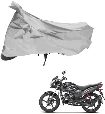 AutoRetail Two Wheeler Cover for Hero(Passion Pro, Silver)