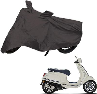 AutoRetail Two Wheeler Cover for Piaggio(Vespa, Grey)