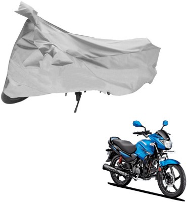AutoRetail Two Wheeler Cover for Hero(Glamour FI, Silver)