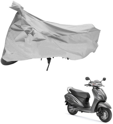 AutoRetail Two Wheeler Cover for Universal For Bike(Silver)